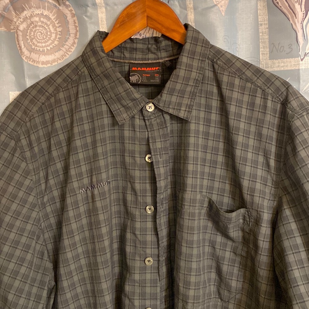 Mens mammut short sleeve. Button down